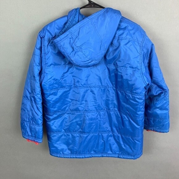 Nike Team KU University of Kansas Jayhawks Blue Full Zip Hooded Coat Medium - Picture 7 of 8